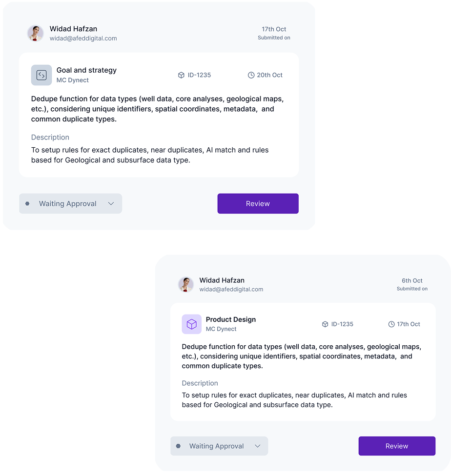 Strable review workflow with approvals and signatures